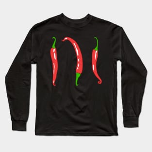 Chili peppers Long Sleeve T-Shirt